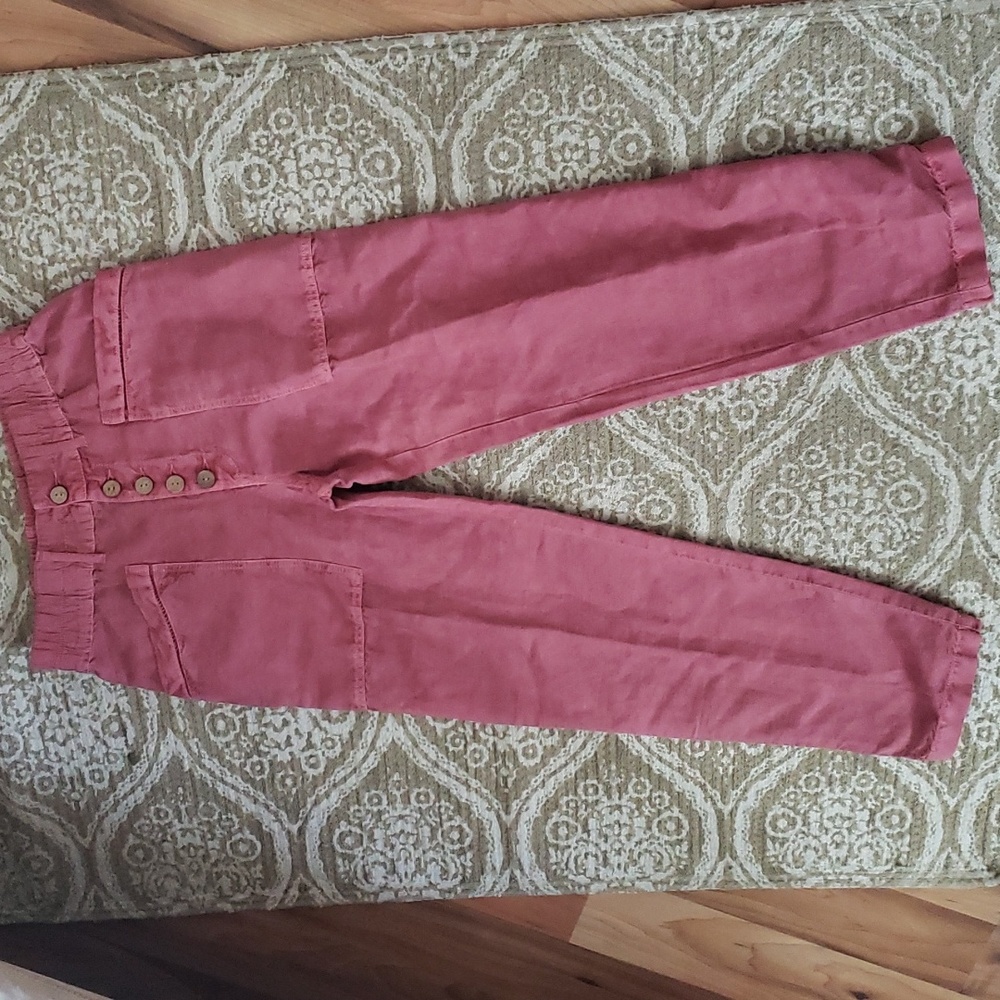 Sundance linen blend pants